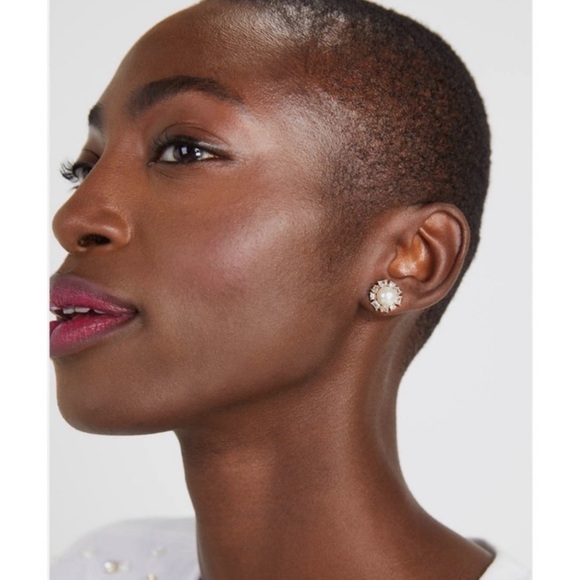 KATE SPADE • Candy Shop Pearl Halo Earrings - Picture 2 of 4